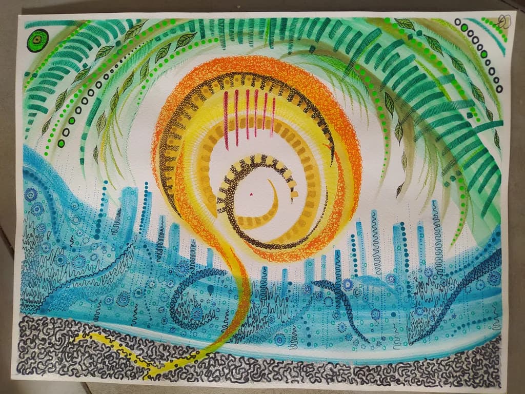 Inbound Spiral Energy