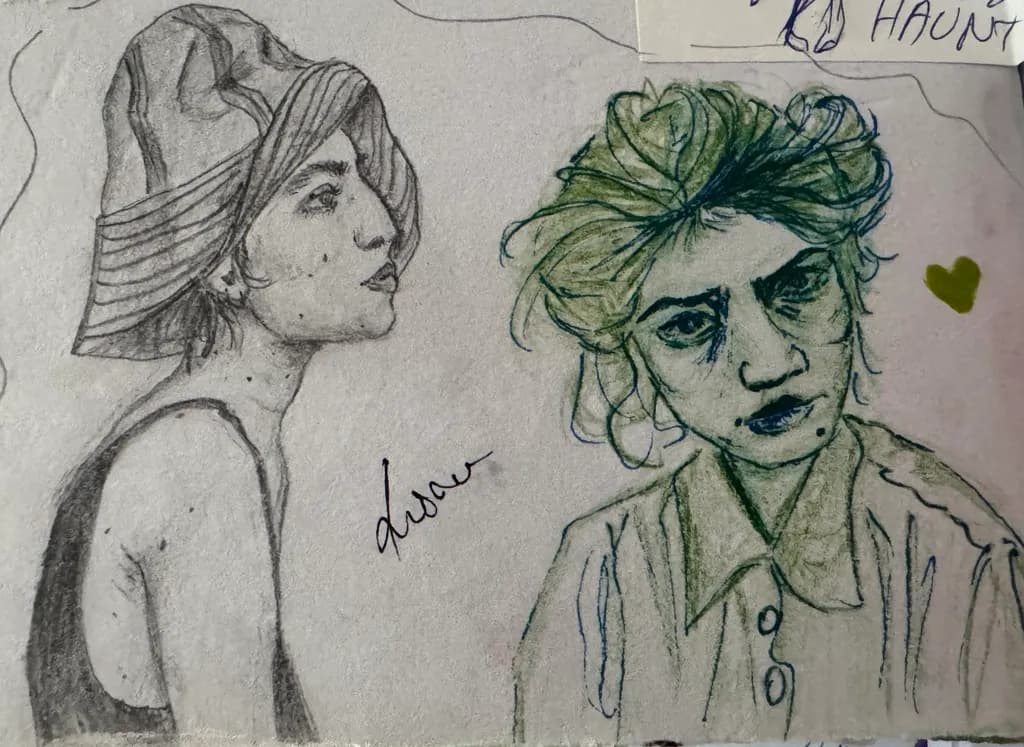 Portrait Study of Two Women