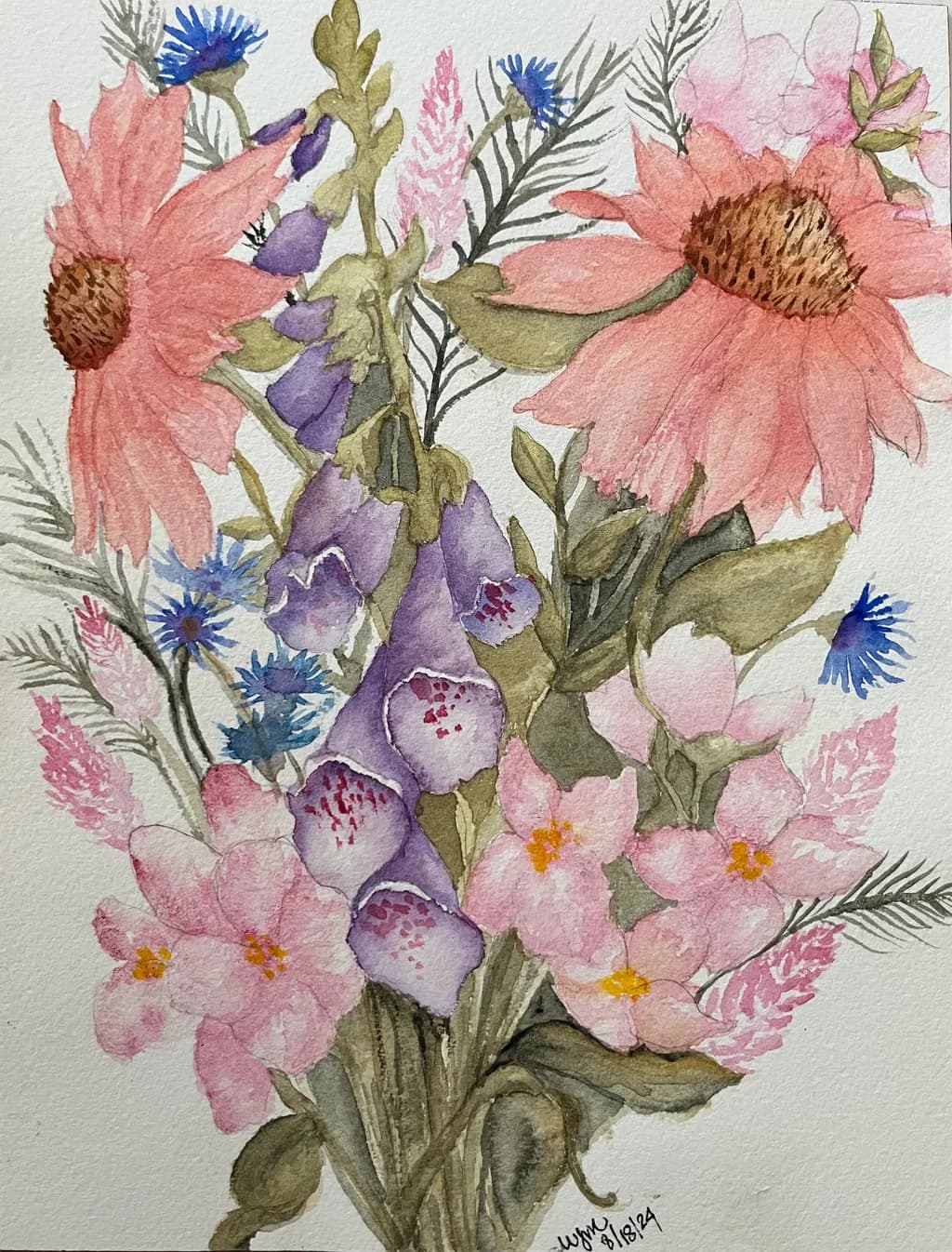 Pink Floral Bouquet