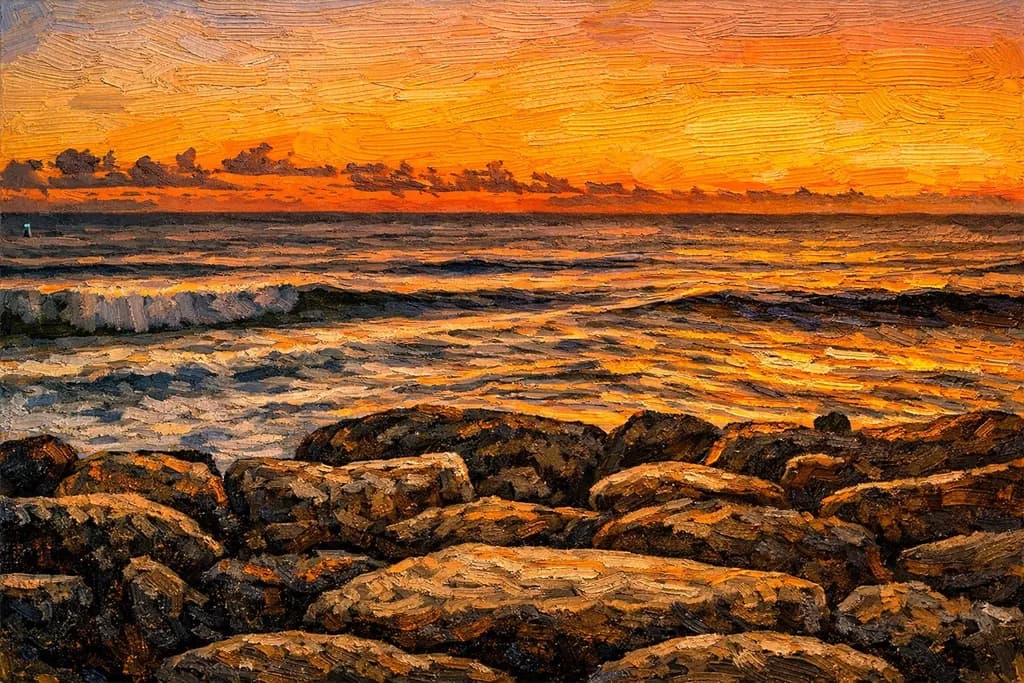 Ember Coast at Sunset