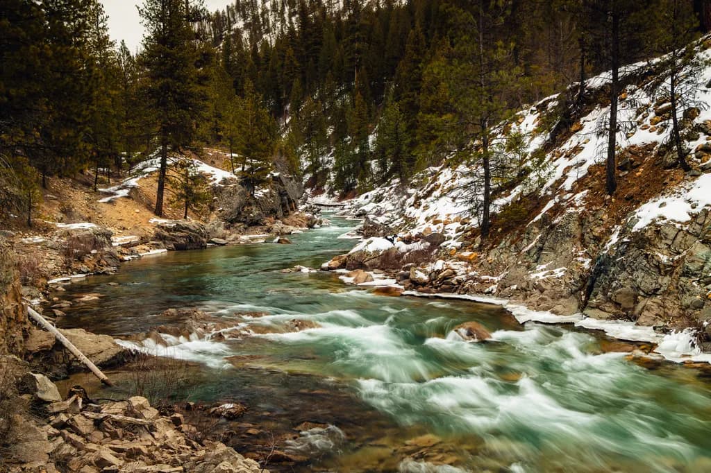 Mountain River Rapids