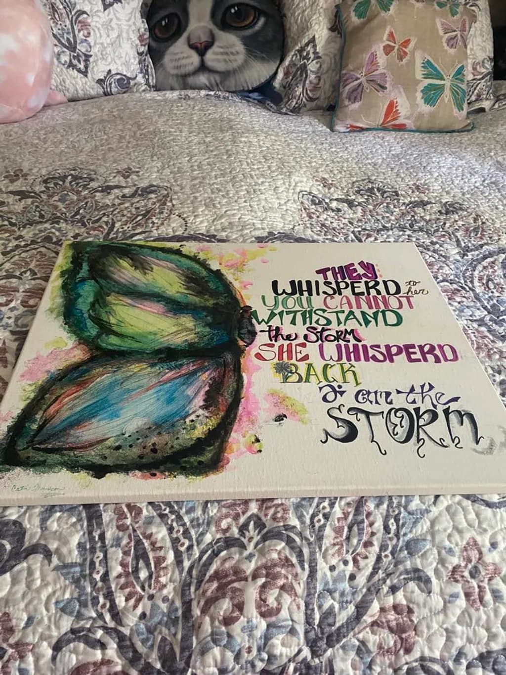Storm Whisper Butterfly