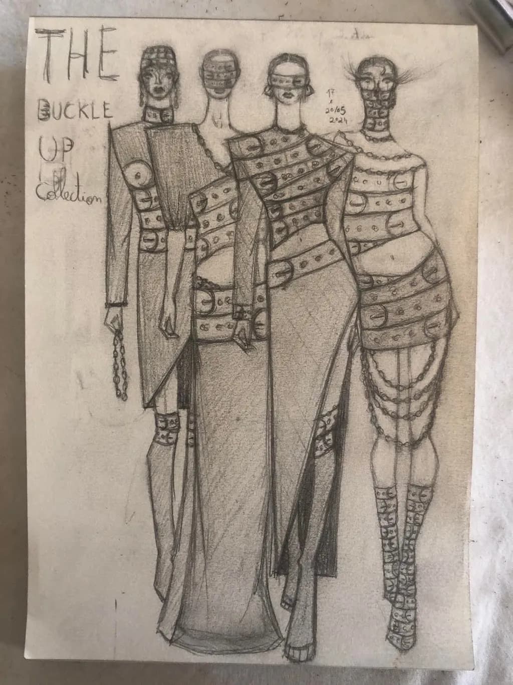 Buckle Up Collection Sketch