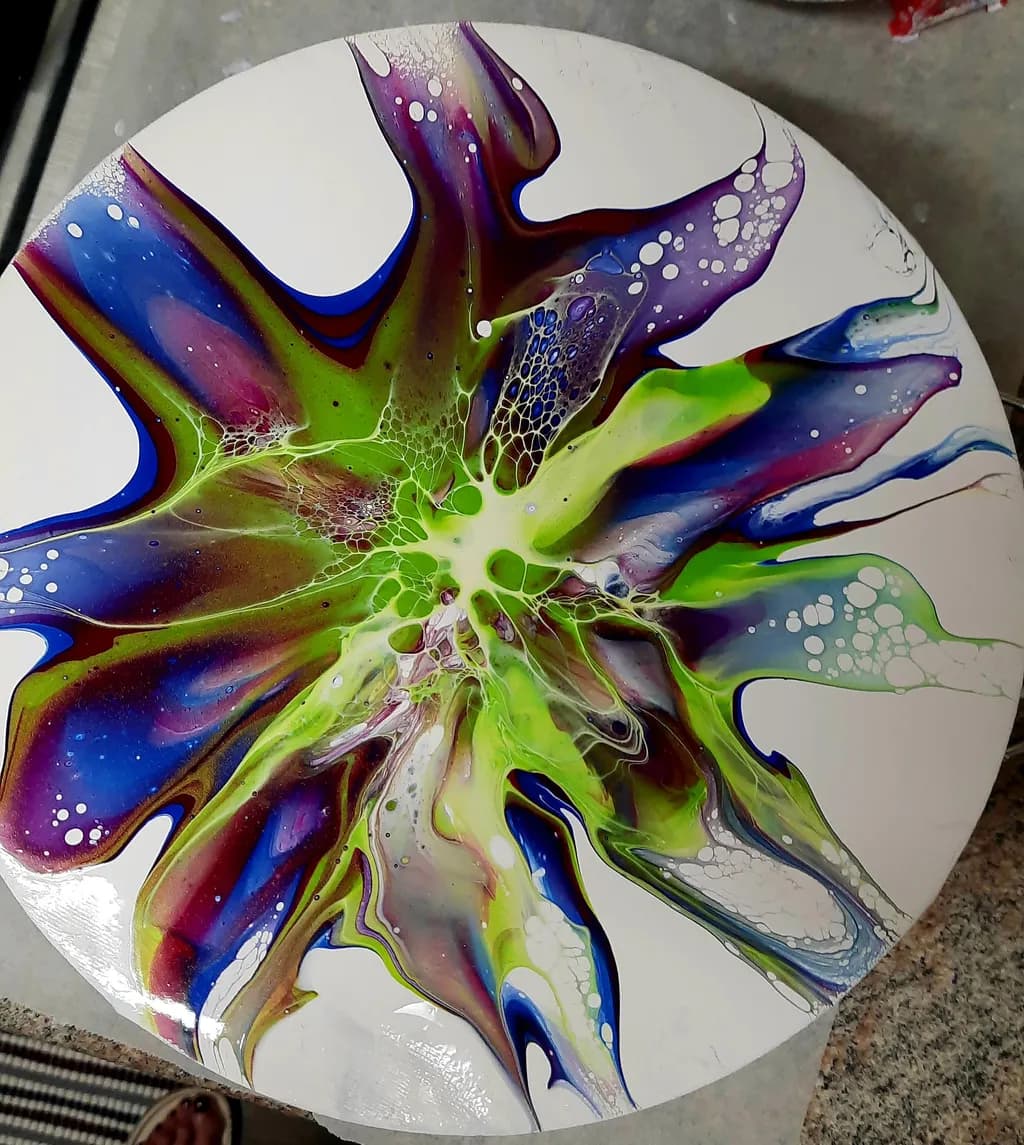 Color Burst Spiral