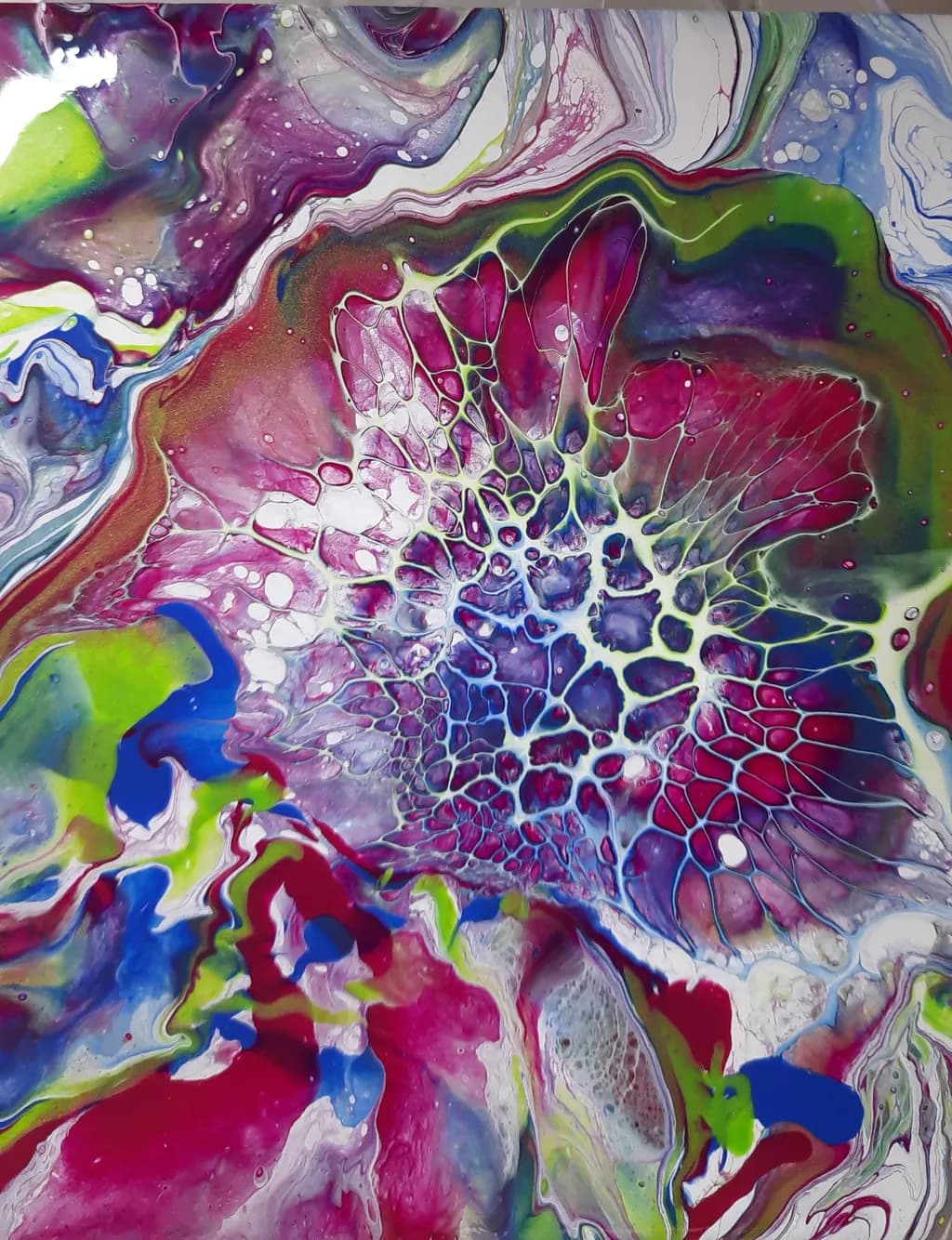 Abstract Color Bloom