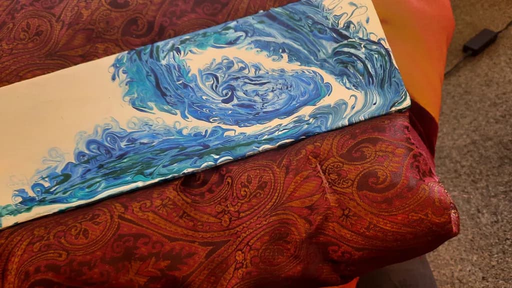 Abstract Blue Waves