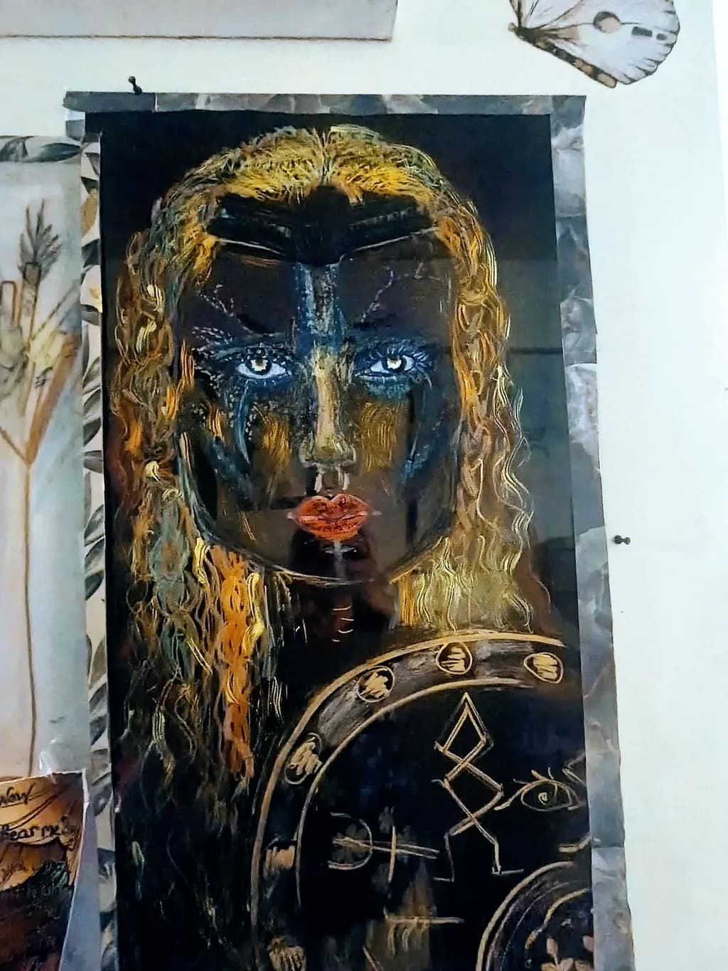 Warrior Shield Portrait