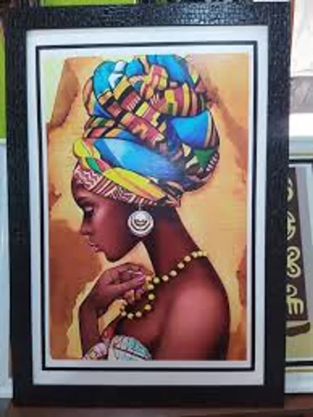 African Elegance Portrait
