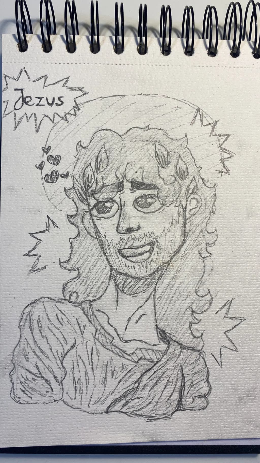 Jezus Portrait Sketch