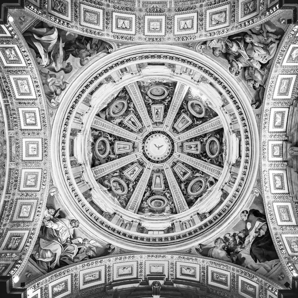 Ornate Dome Ceiling