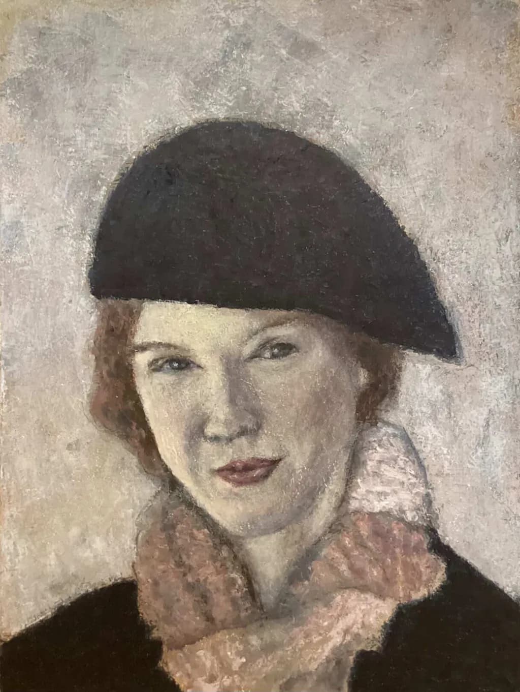 Woman in Black Beret