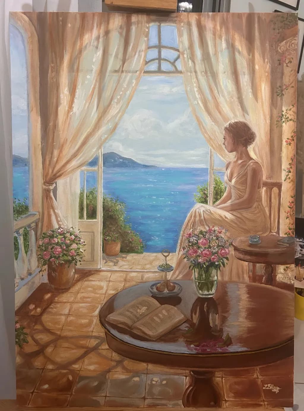 Seaside Balcony View