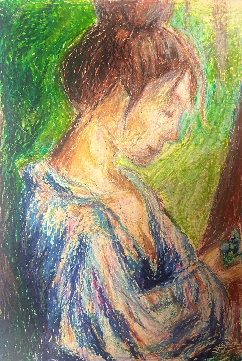 Contemplative Woman