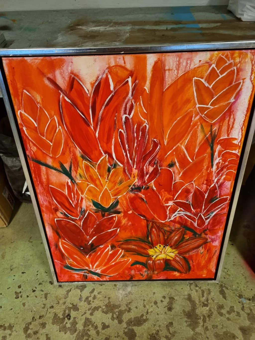 Abstract Floral Burst