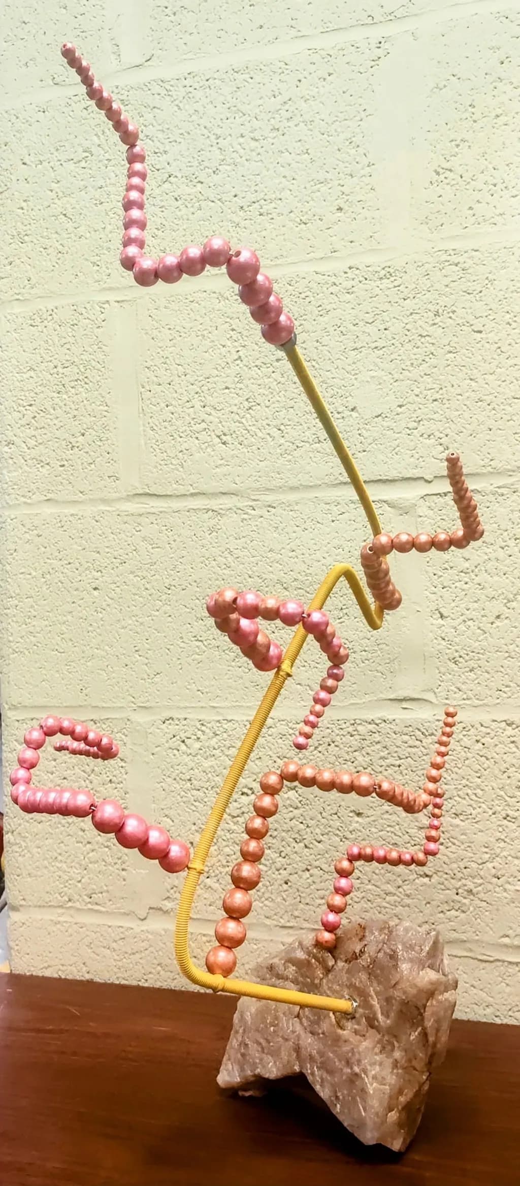 Peach Tea. H 24" W 18"