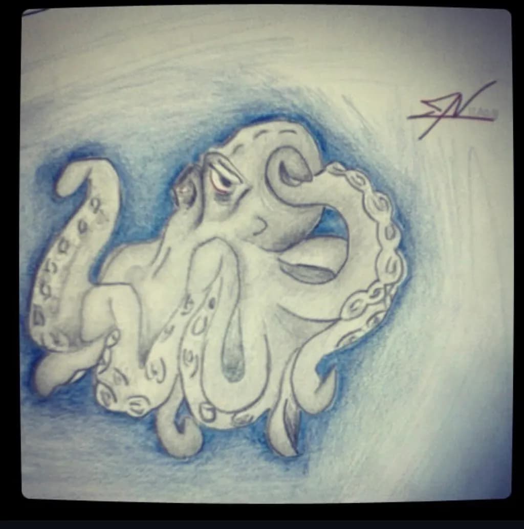 Baked Underwater Octopus