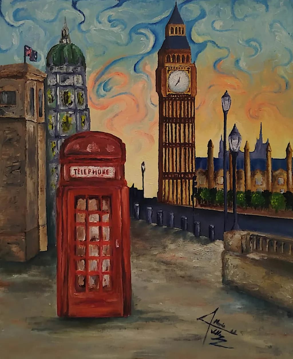 Amanecer en londres