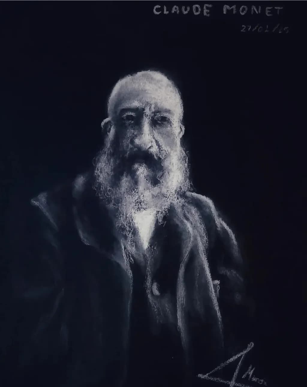 Portrait of Claude Monet