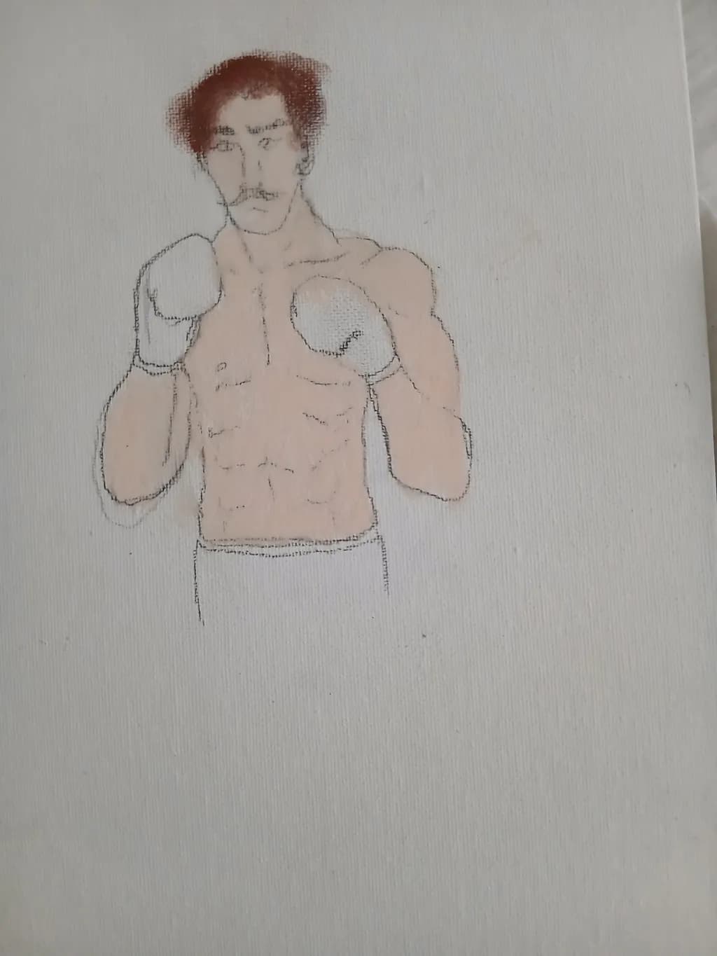 Boxing Fighter Sketch