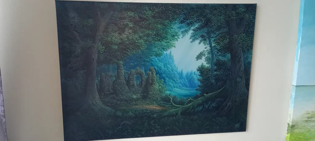 Forest Ruins Light