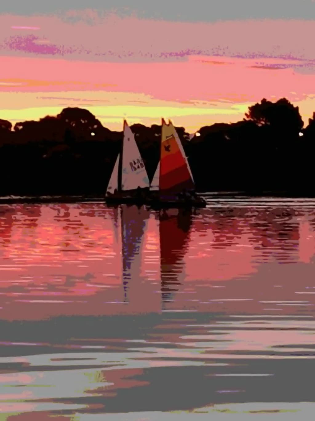 Sailing at Sunset