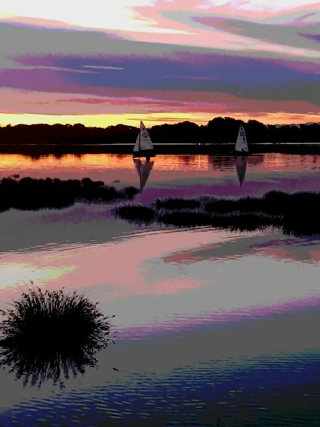 Sailing at Sunset