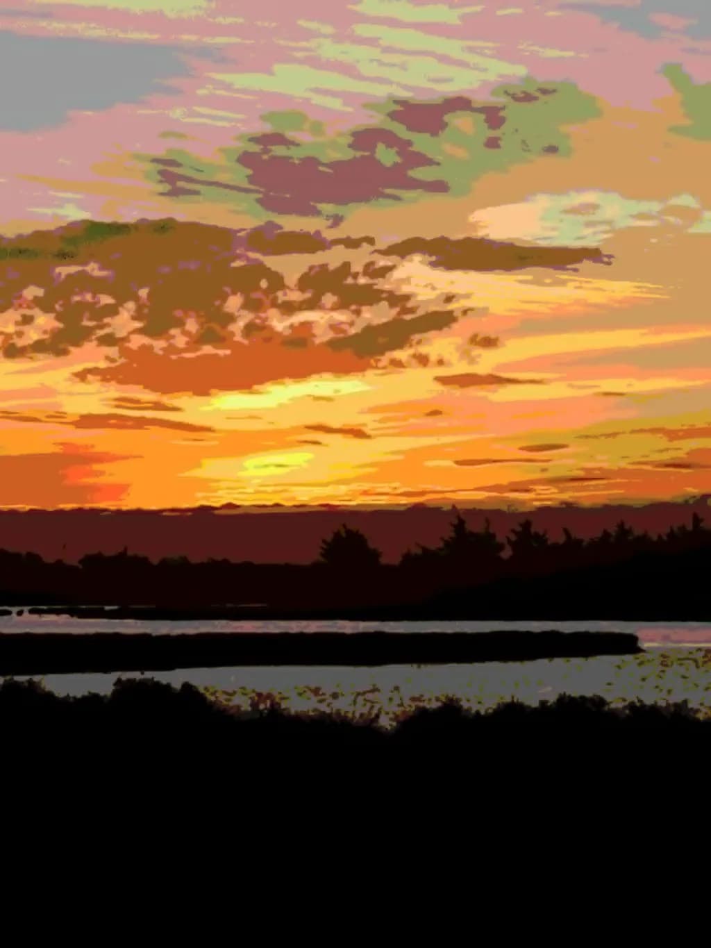 5 PM Sunset
