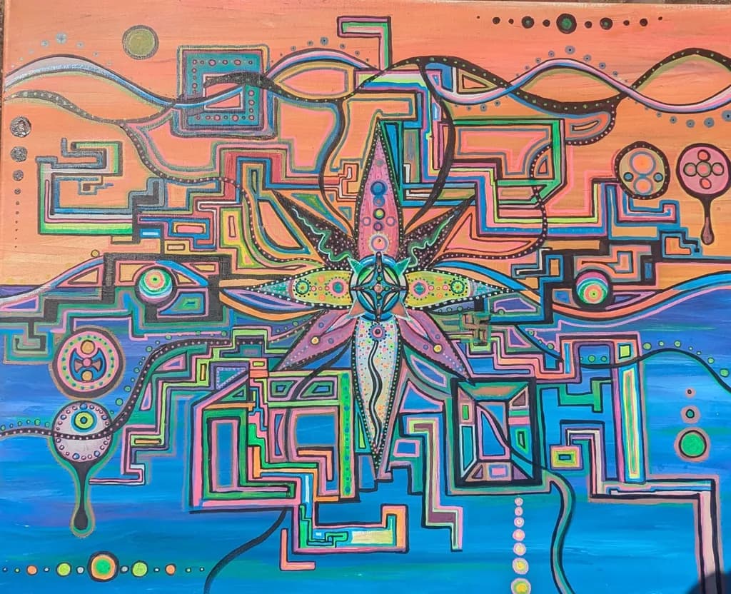 Abstract Geometric Pattern
