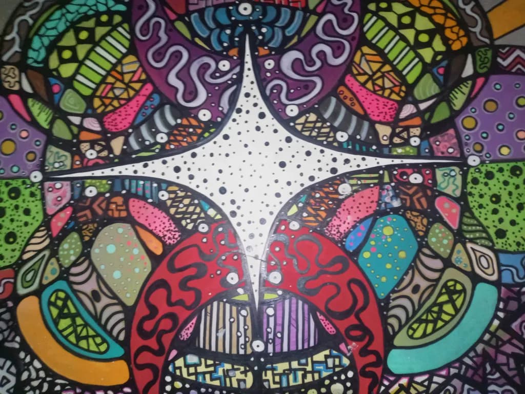 Abstract Pattern Burst