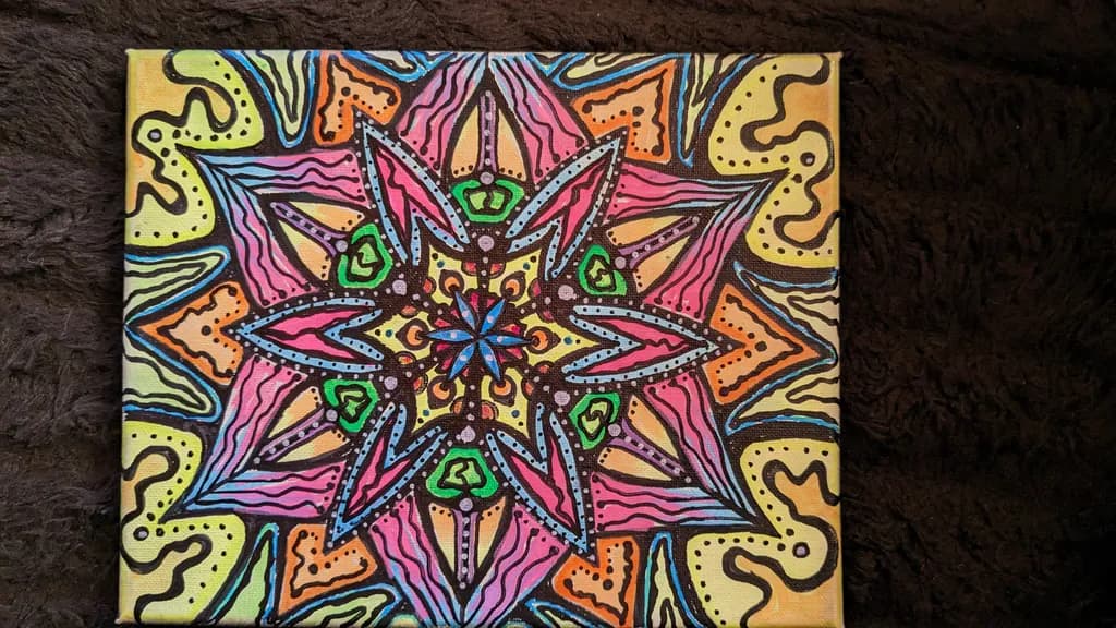 Colorful Star Pattern
