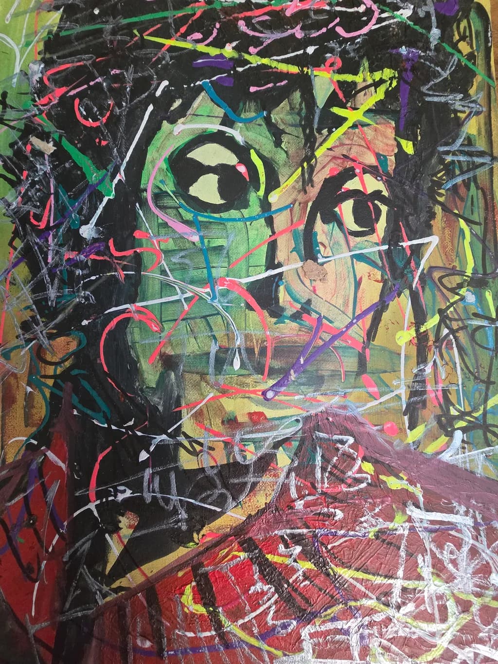 Abstract Portrait Energy