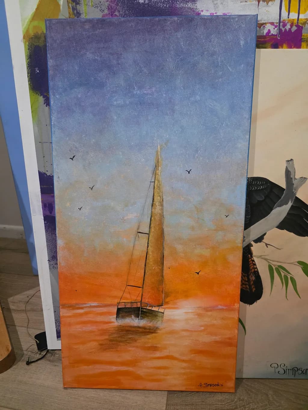 Sailboat at Sunset