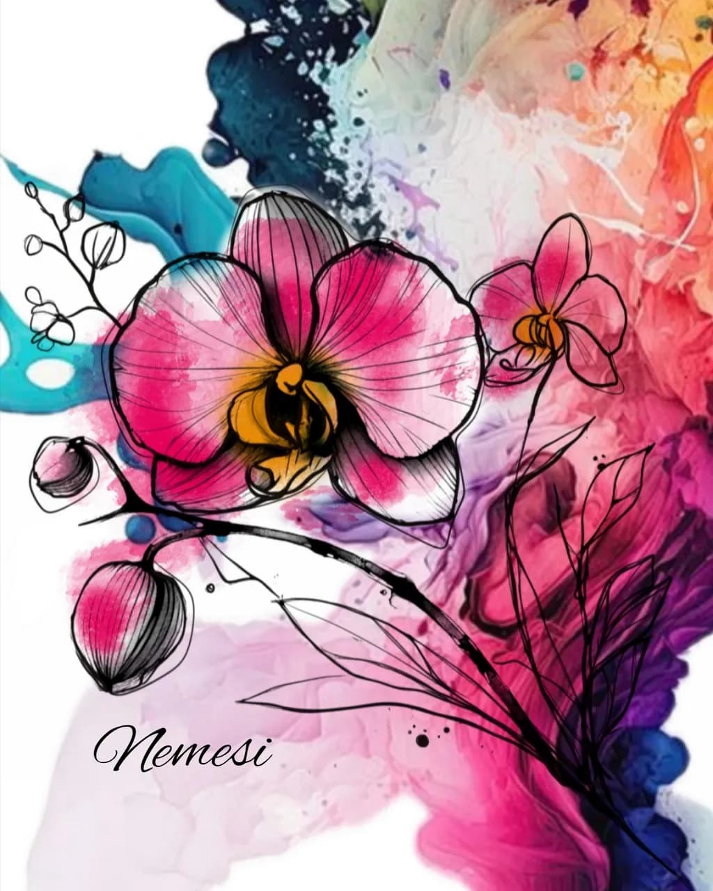 Orchid Splash