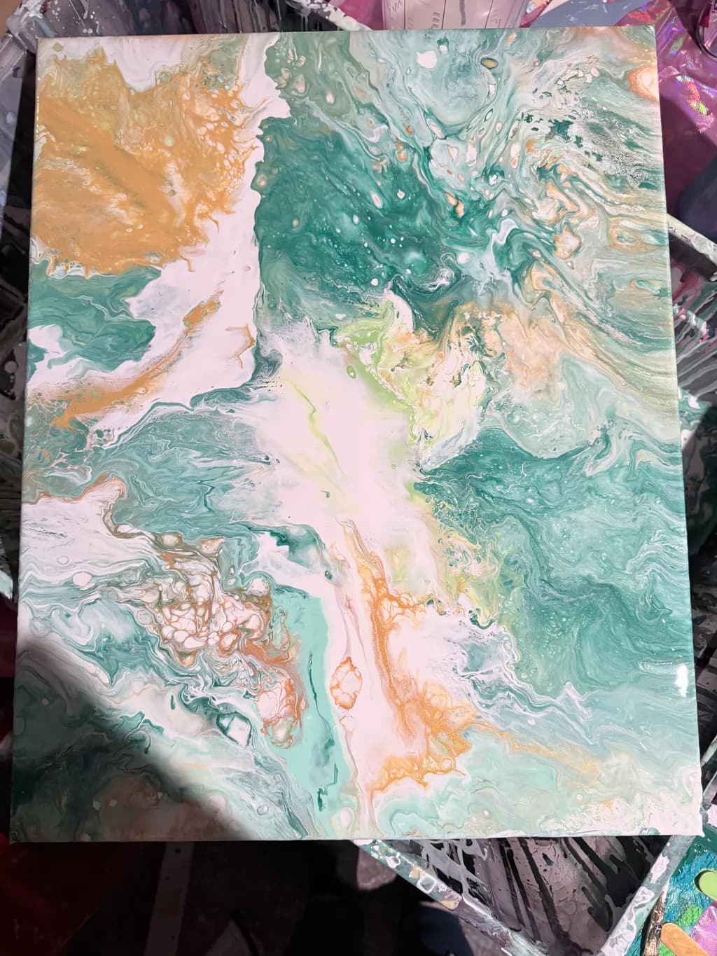 Marbled Swirl Texture