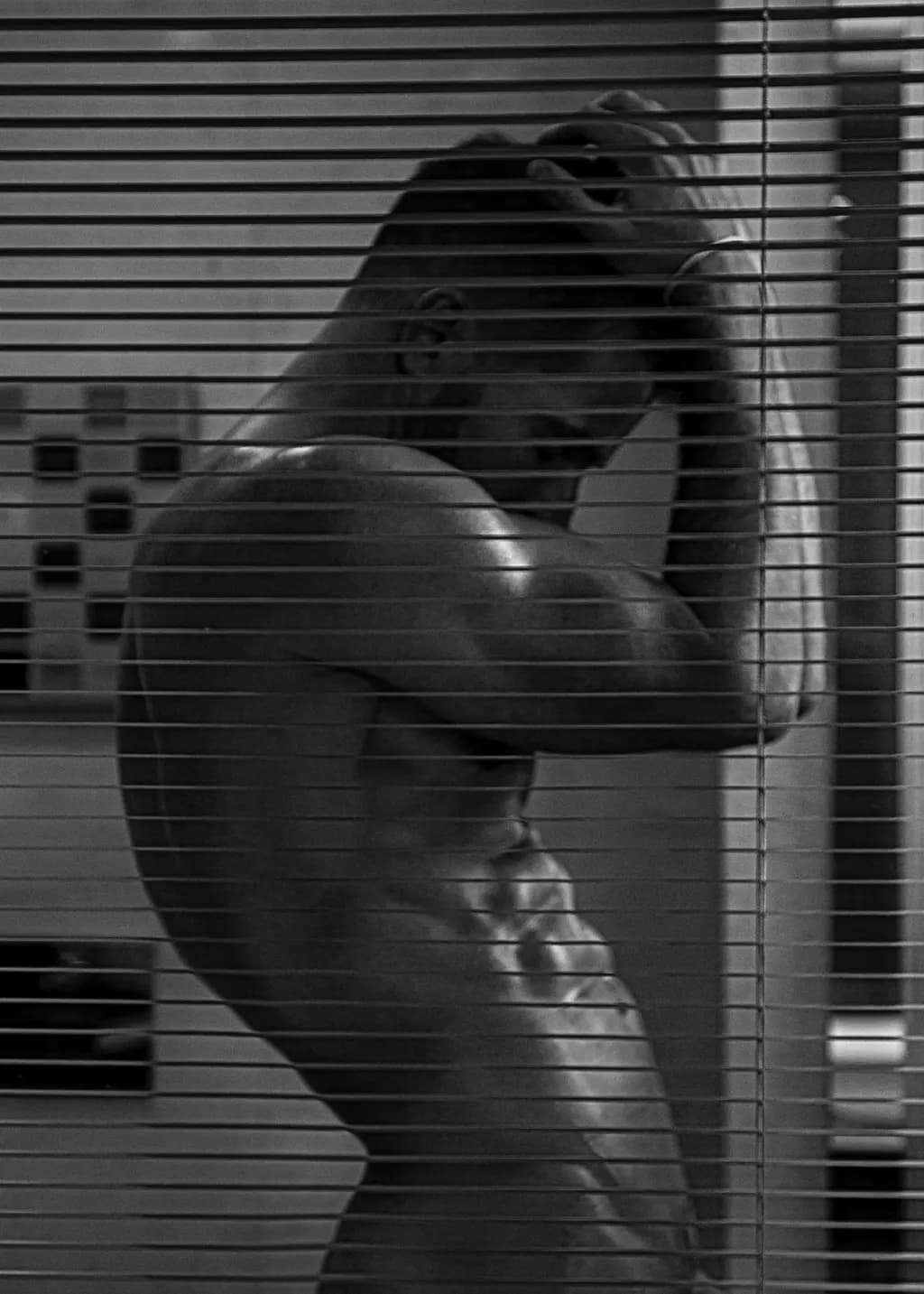 Muscular Man Shadows