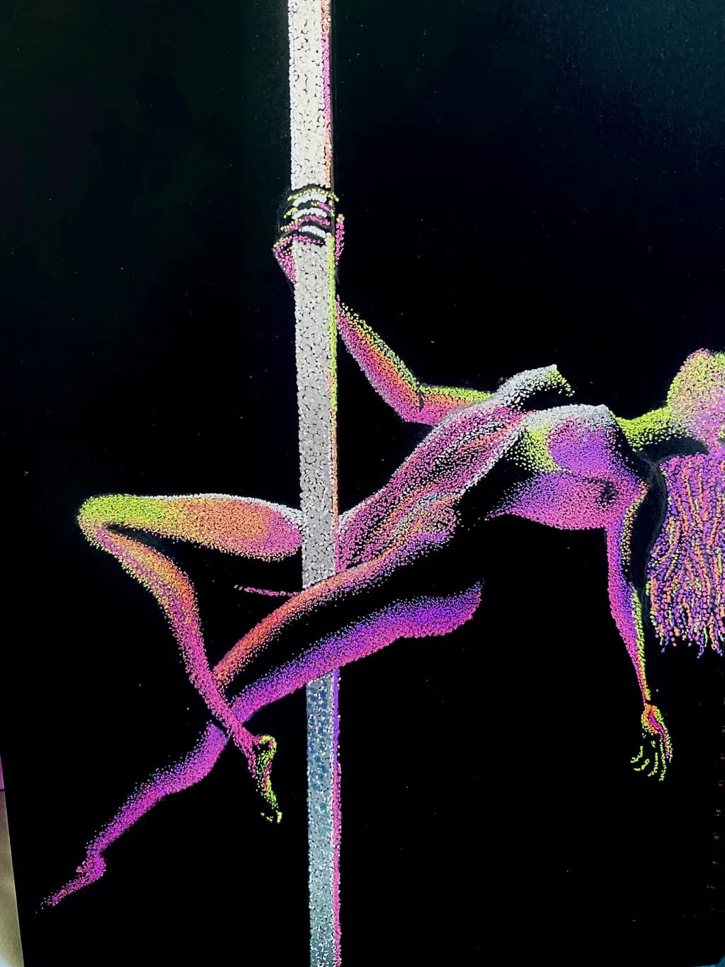 Pole Dance Silhouette