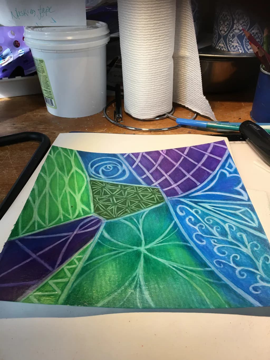 Jewel-Toned Geometry
