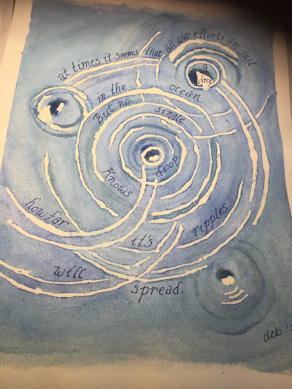 Ripples of Effort