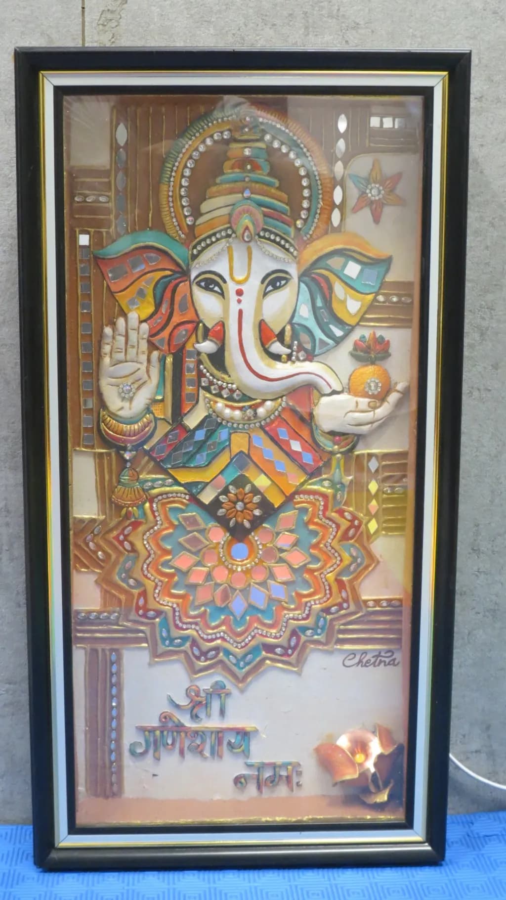 Colorful Ganesha Painting
