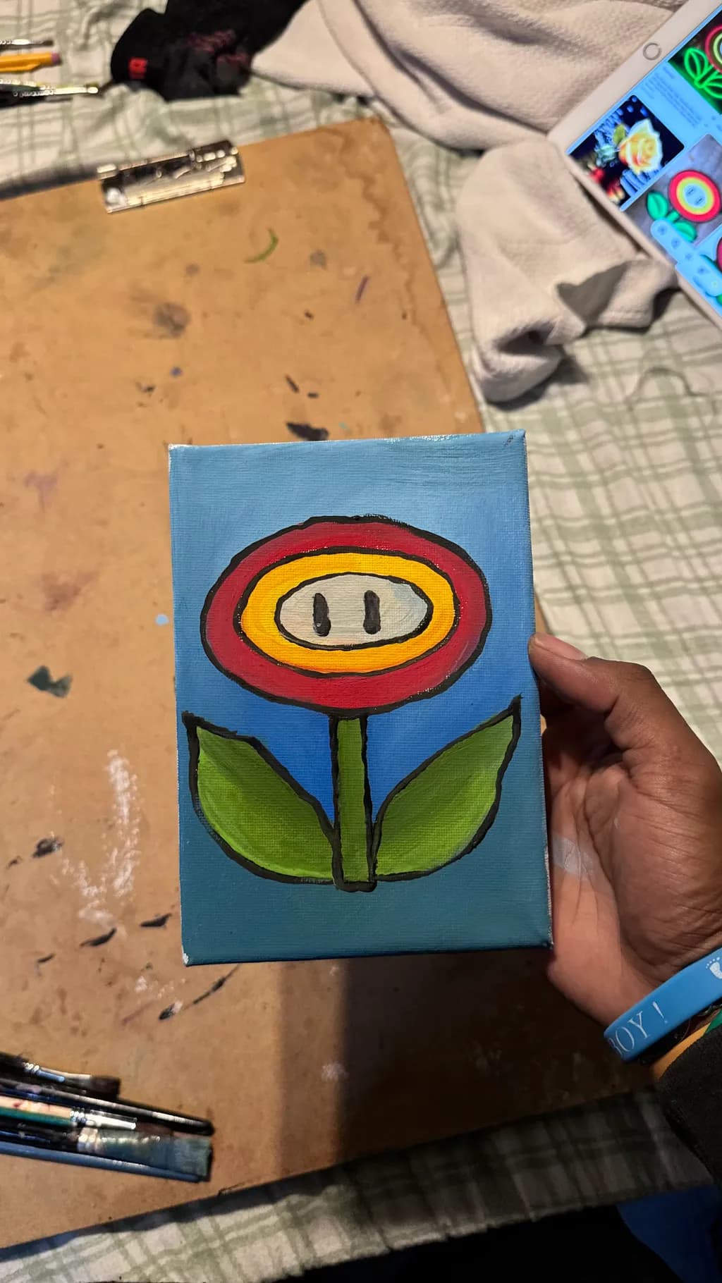 Fire Flower Illustration