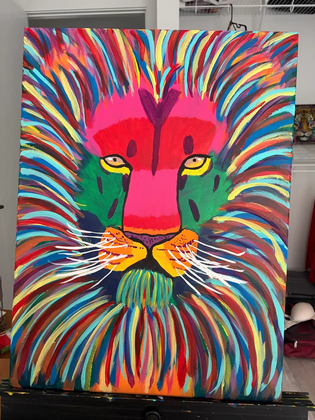 Colorful Lion Mane