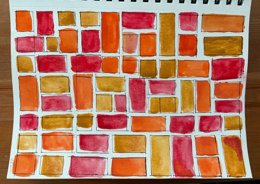 Colorful Rectangle Pattern