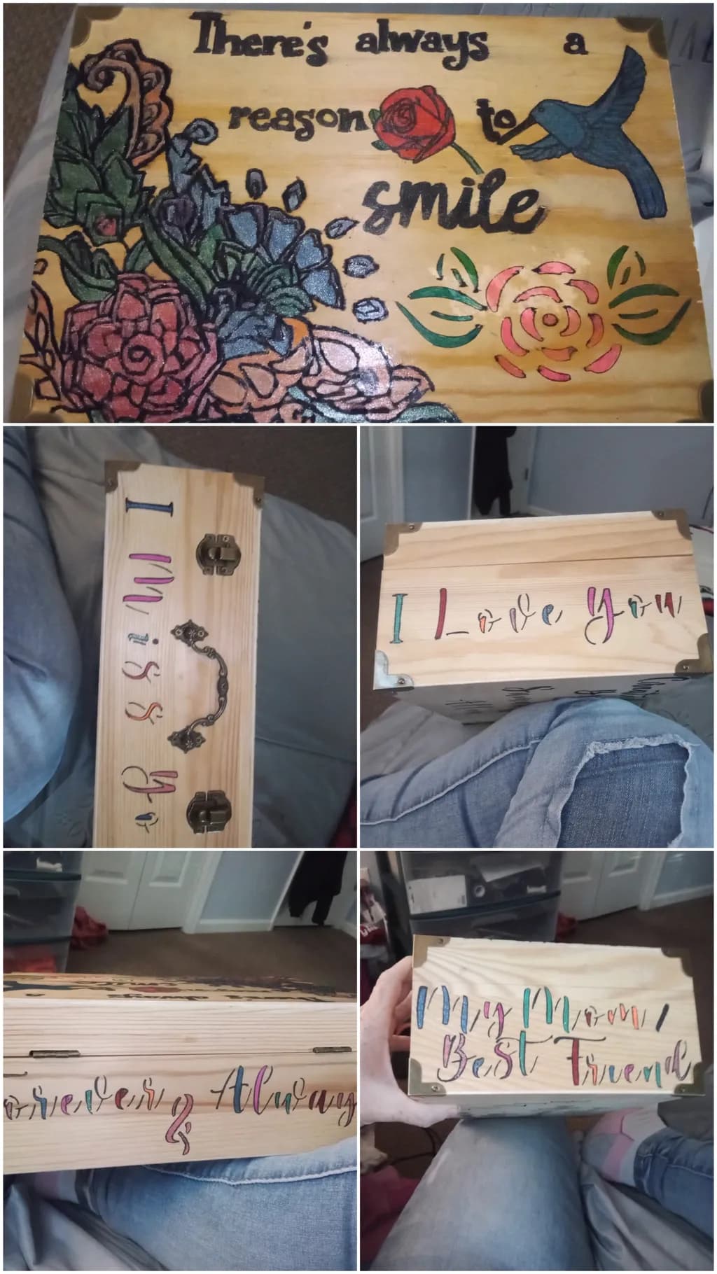 Wooden Friendship Box