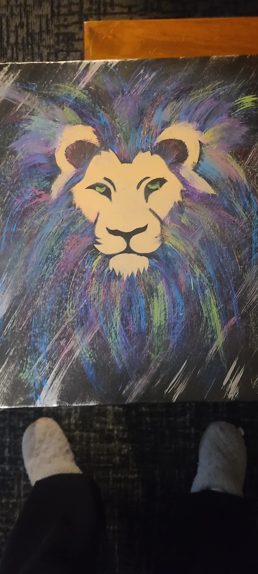Colorful Lion Mane