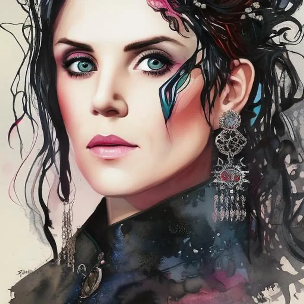Portrait of Blue Eyes