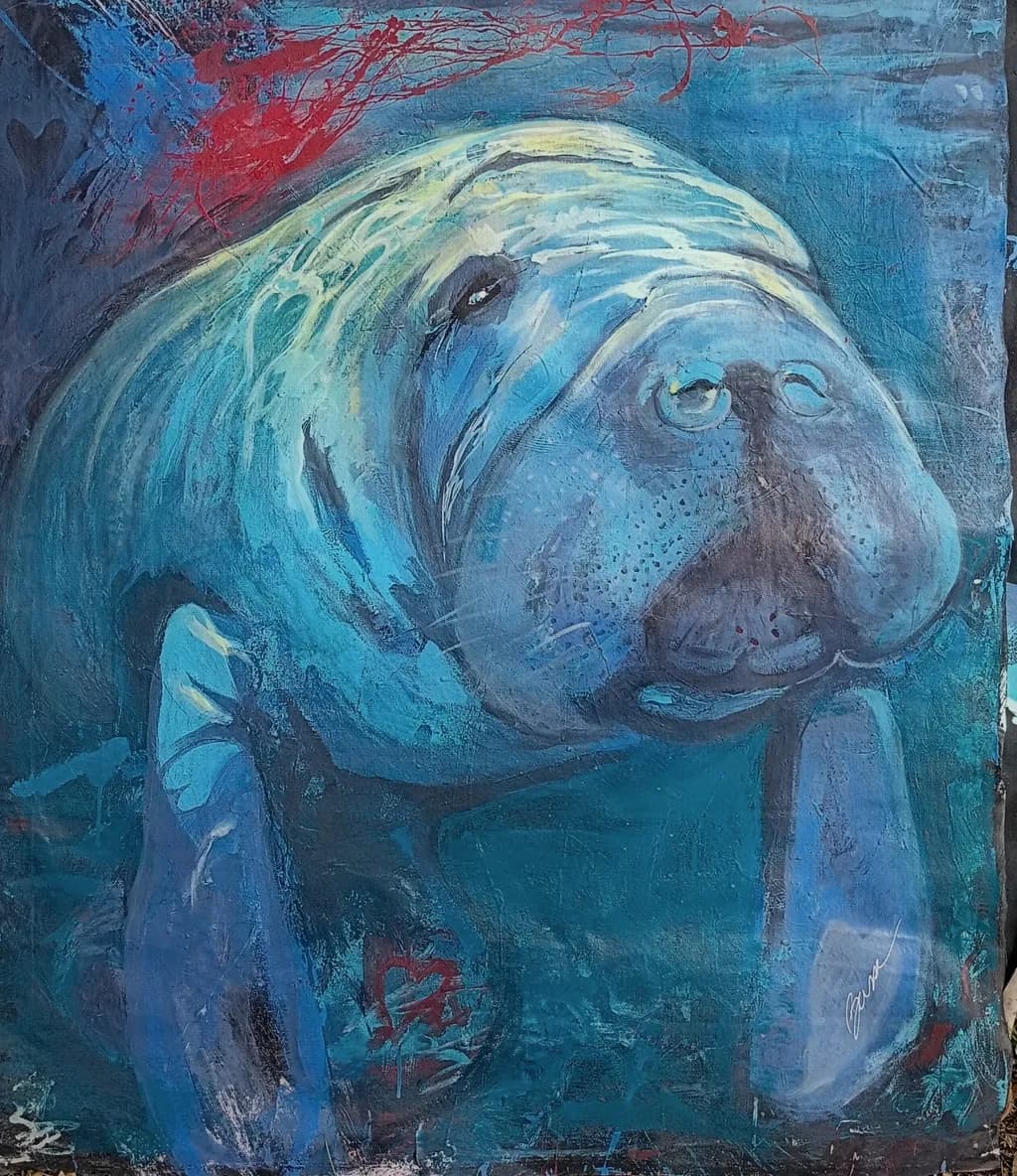 Blue Manatee Depths