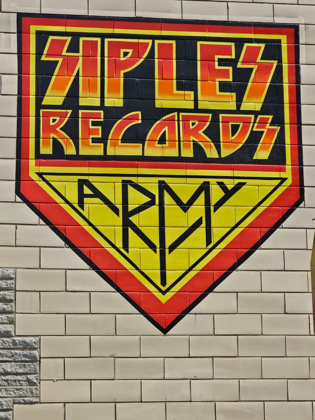 Record Army Sign