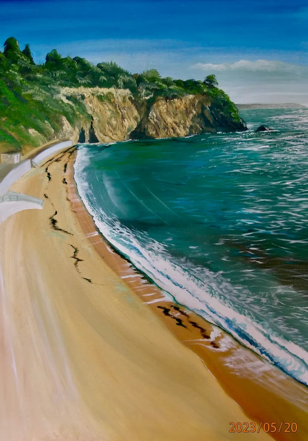 Cliffside Beachscape
