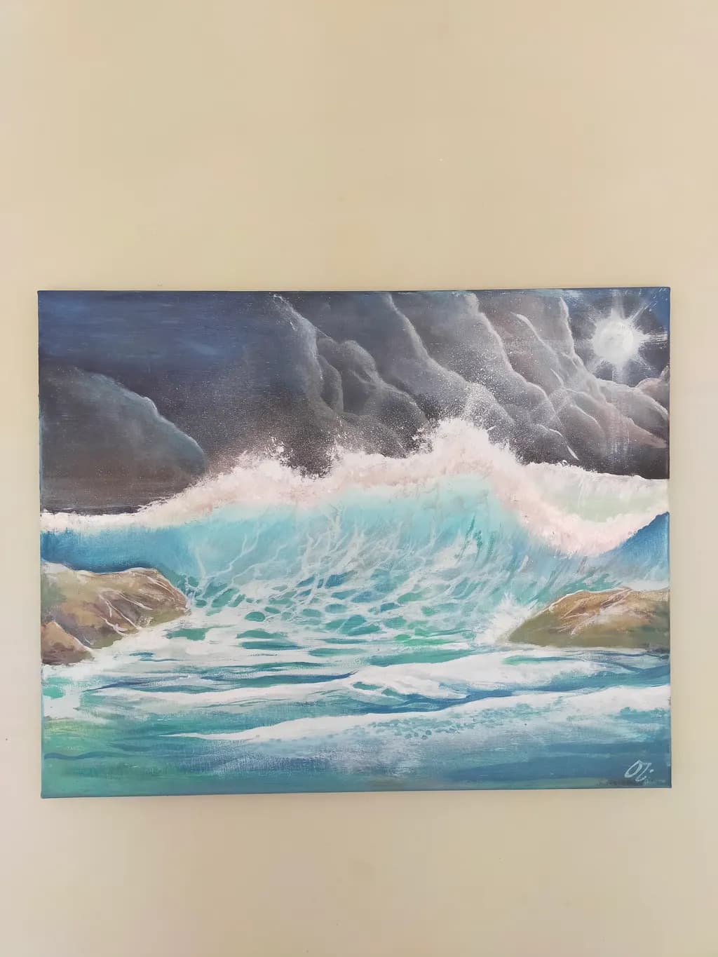 Ocean Wave Storm