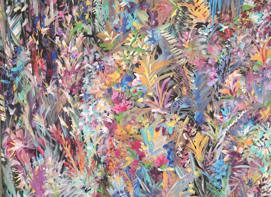 Floral Landscape Burst